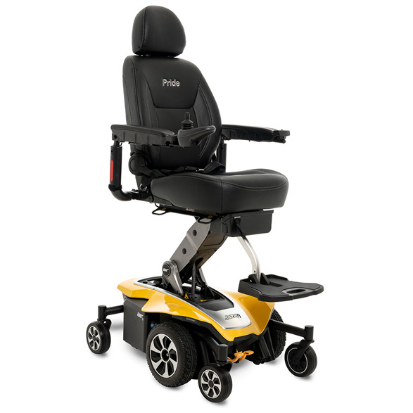jazzy-air-2-citrine-yellow Jazzy Air 2 Invalīdu elektriskais ratiņkrēsls