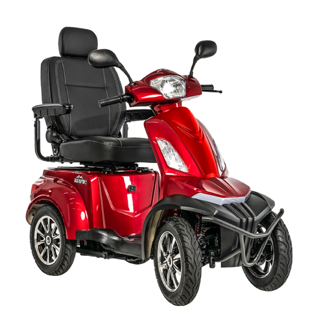 baja-raptor-2-4-wheel-candy-apple-red Baja Raptor 2 4-Wheel Četrriteņu elektriskais skūters