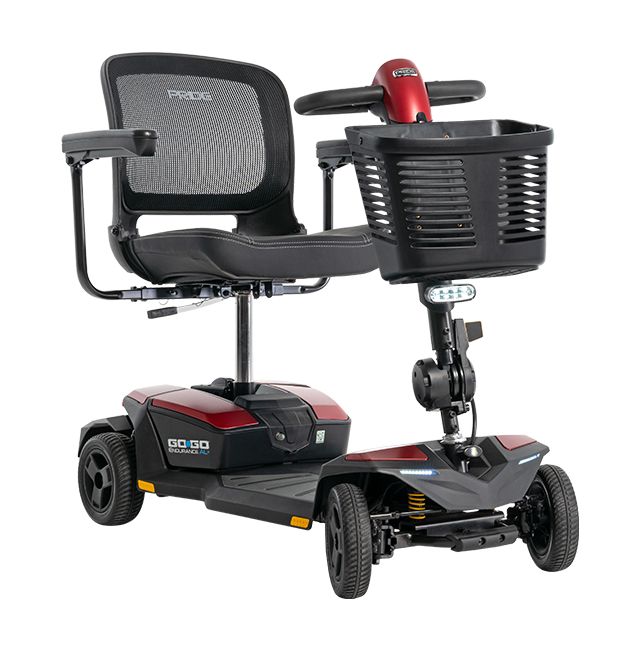 go-go-endurance-al-plus-garnet-red Go Go Endurance AL+ Četrriteņu elektriskais skūters