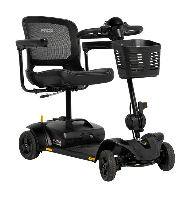 go-go-et2-4w-platinum-black-matte Go Go Elite Traveller 2 Platinum Četrriteņu elektriskais skūters