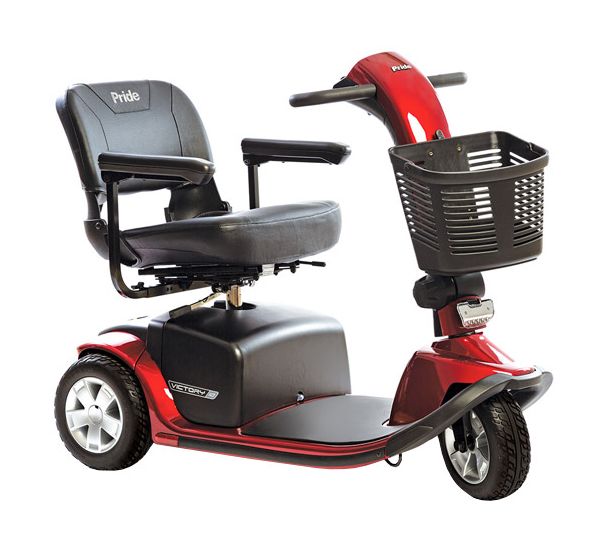 victory-10-3w-candy-apple-red Victory 10 3-Wheel Trīsriteņu elektriskais skūters